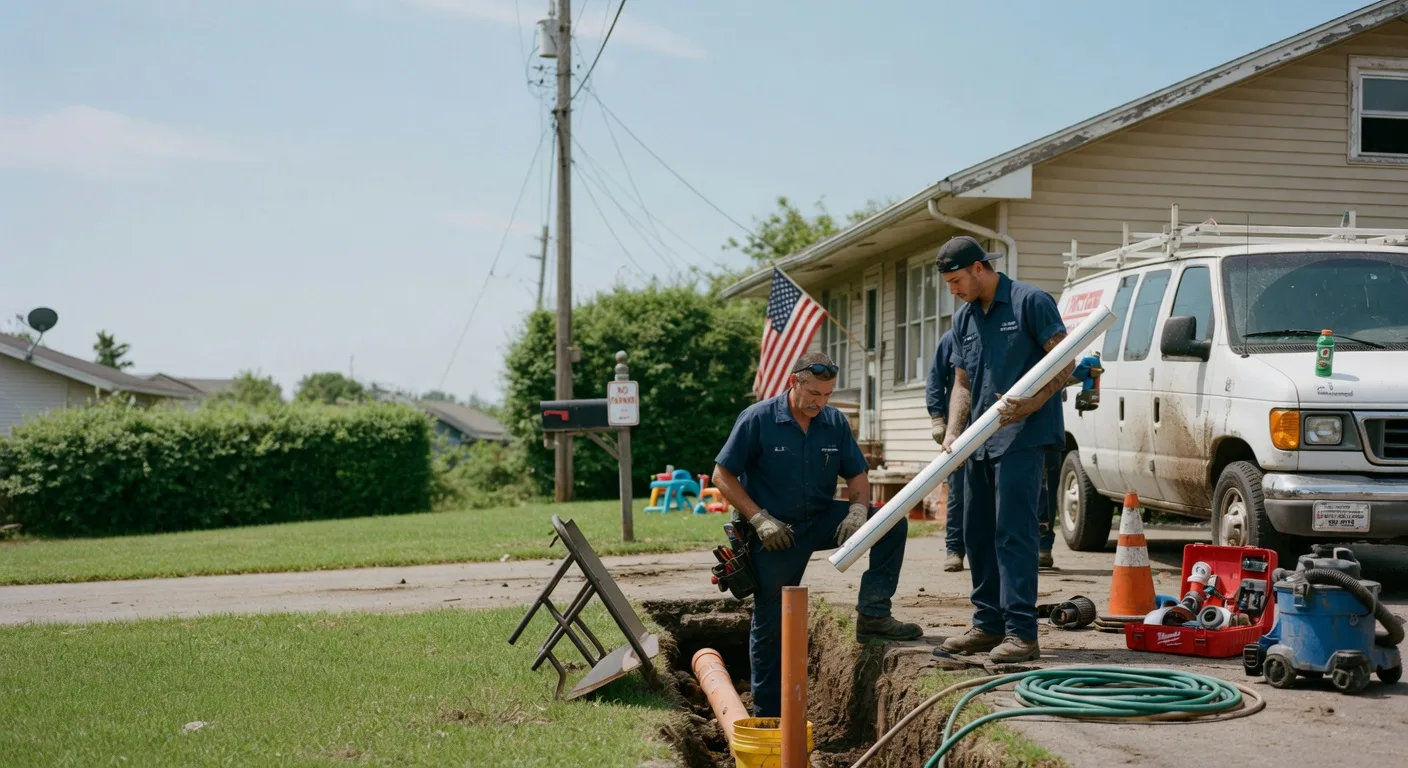 Sewer Line Inspection in University Park, IL